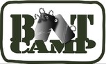 Photo link of boot camp and group fitness logo.